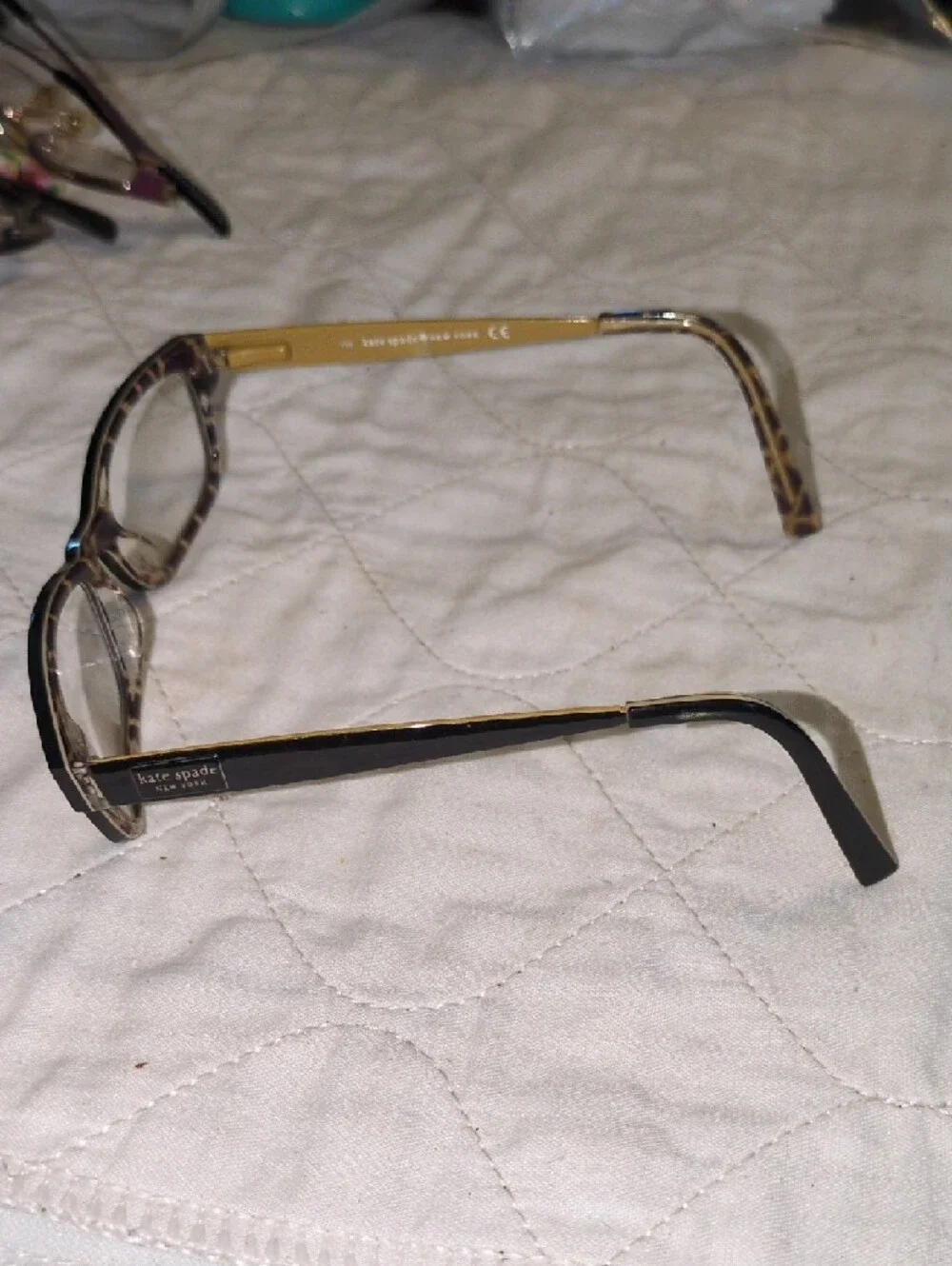kate spade Black and Teal Kids Girls glasses